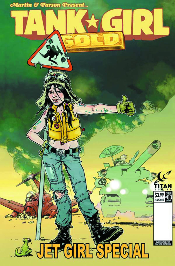 Tank Girl: Gold (Vol 1 2016) #3 CVR B Bond Variant
