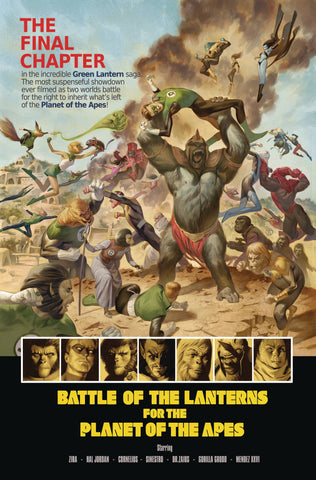 Planet Of Apes Green Lantern #5 10 Copy Incv Tedes MO