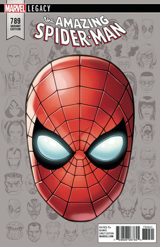 Amazing Spider-Man #789 1/10 Mike Mckone Spider-Man Headshot Variant