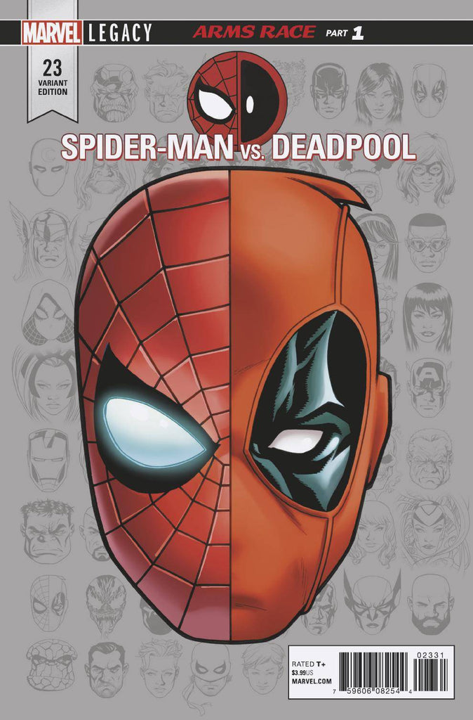 Spider-Man / Deadpool #23 1/10 Mike McKone Headshot Variant