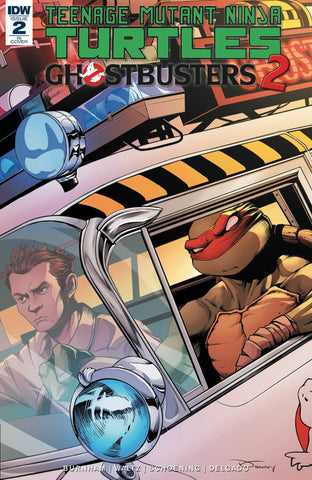 Teenage Mutant Ninja Turtles Ghostbusters II #2 1/10 Donny Tran Variant (IDW, 2017)