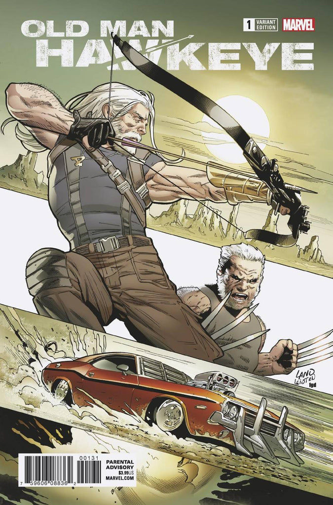 Old Man Hawkeye #1 1/25 Greg Land Variant