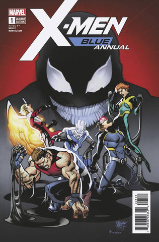 X-Men Blue Annual #1 1/25 Pasqual Ferry Poison-X Variant