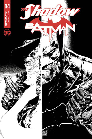 The Shadow Batman #4 1/10 Philip Tan Black & White Variant