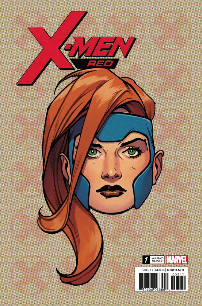 X-Men Red #1 1/10 Travis Charest Jean Grey Headshot Variant