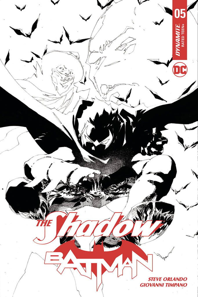The Shadow Batman #5 1/20 Philip Tan Black & White Variant