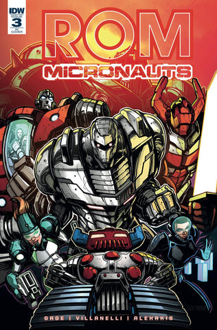 Rom & The Micronauts #3 1/10 James Raiz Variant