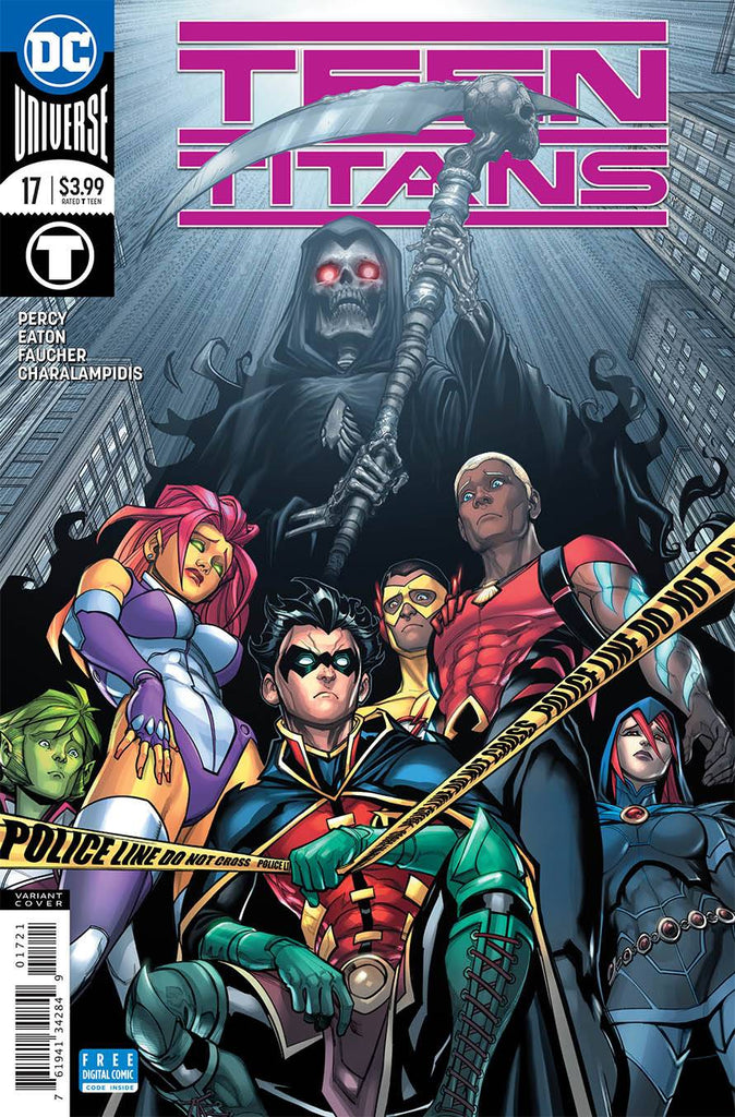 Teen Titans (Vol 6 2016) #17 CVR B Hardin Variant