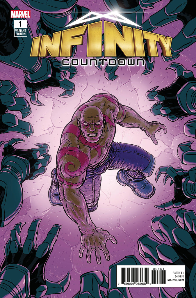 Infinity Countdown #1 1/25 Nick Derrington Drax Variant