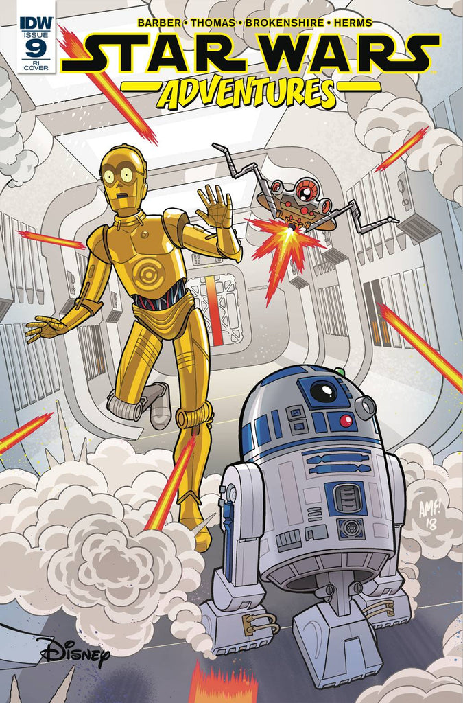 Star Wars Adventures #9 1/10 Tony Fleecs Droids Variant