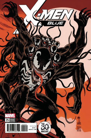 X-Men Blue #25 Francesco Francavilla Venom 30th Anniversary Variant