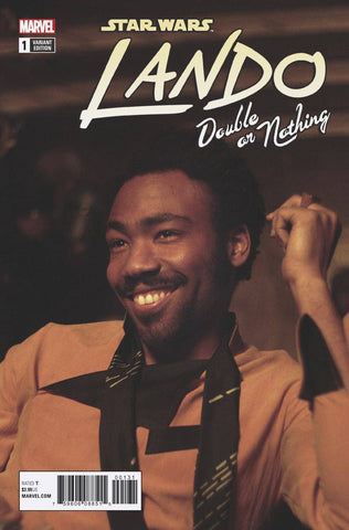 Star Wars Lando Double Or Nothing #1 1/10 Donald Glover Movie Photo Variant A (Marvel, 2018)