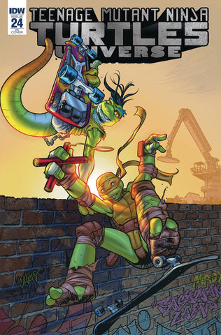 Teenage Mutant Ninja Turtles Universe #24 1/10 Chris Johnson Variant (IDW, 2018)