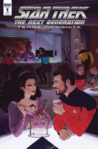Star Trek The Next Generation Terra Incognita #1 1/10 Elizabeth Beals Variant