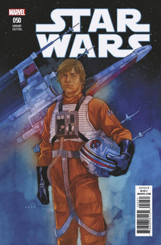Star Wars #50 1/25 Phil Noto X-Wing Pilot Luke Skywalker Variant (Marvel, 2018)
