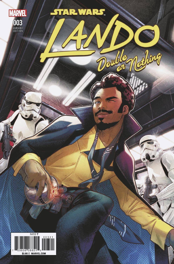 Star Wars Lando Double or Nothing #3 1/25 Jamal Campbell Variant (Marvel, 2018)