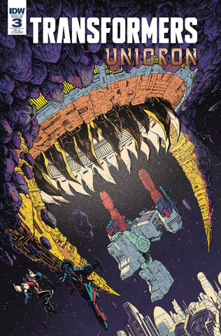 Transformers: Unicron #3 1/10 Nick Roche Variant
