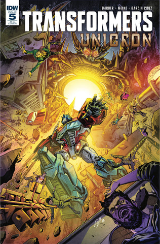 Transformers: Unicron #5 1/10 Fico Ossio Variant