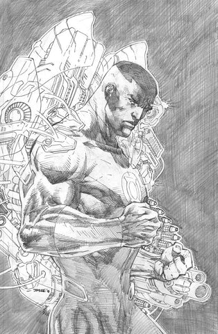 Justice League #6 1/100 Jim Lee John Stewart Green Lantern Sketch Variant