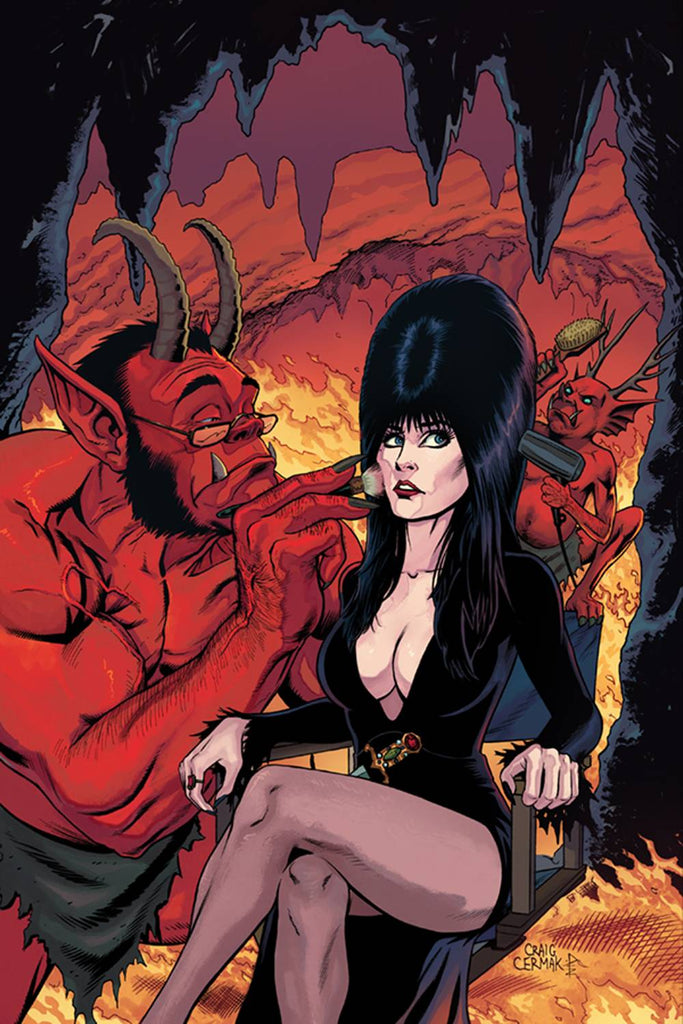Elvira, Mistress of the Dark #5 1/10 Craig Cermak Virgin Art Variant