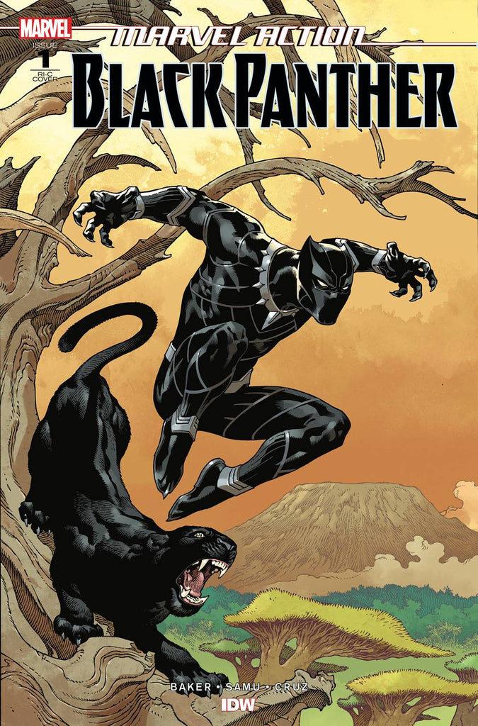 Marvel Action Black Panther #1 1/50 Gabriel Rodriguez Variant