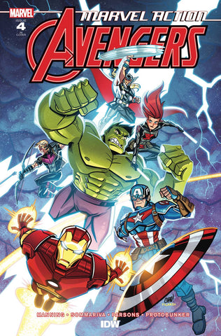 Marvel Action Avengers #4 1/10 Chad Thomas Variant