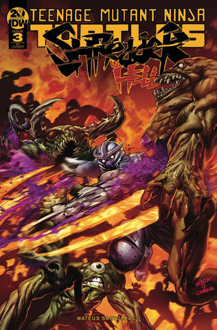 Teenage Mutant Ninja Turtles Shredder In Hell #3 1/10 Juan Gedeon Variant