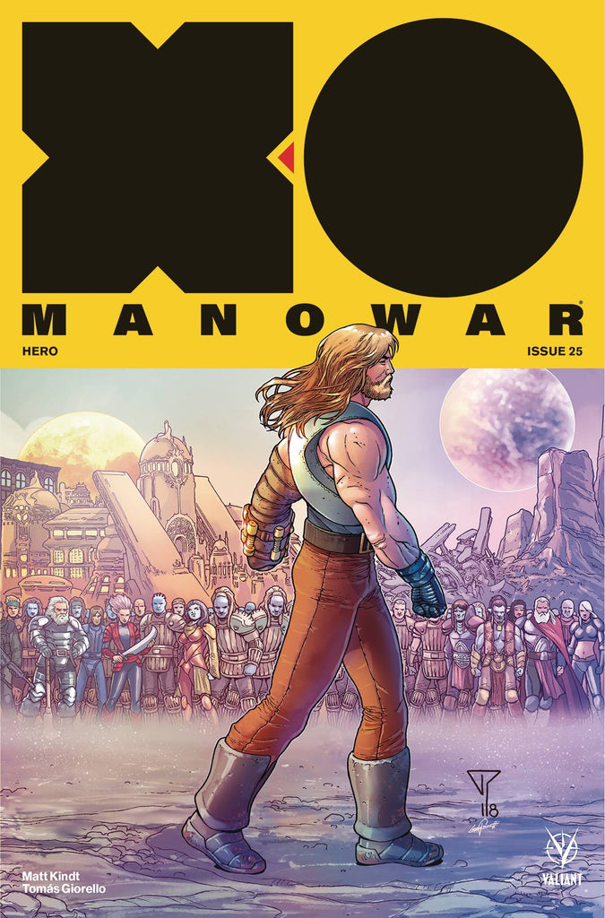 X-O Manowar #25 1/20 Francis Portela Interlocking Variant