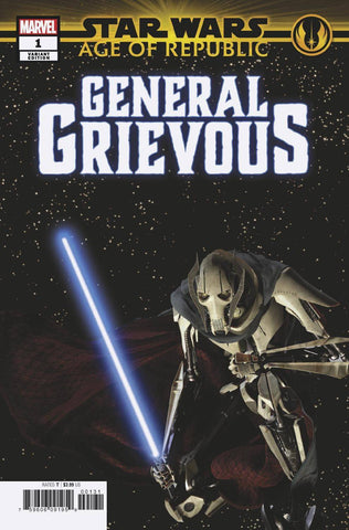 Star Wars Age of Republic General Grievous #1 1/10 Movie Photo Variant (Marvel, 2019)