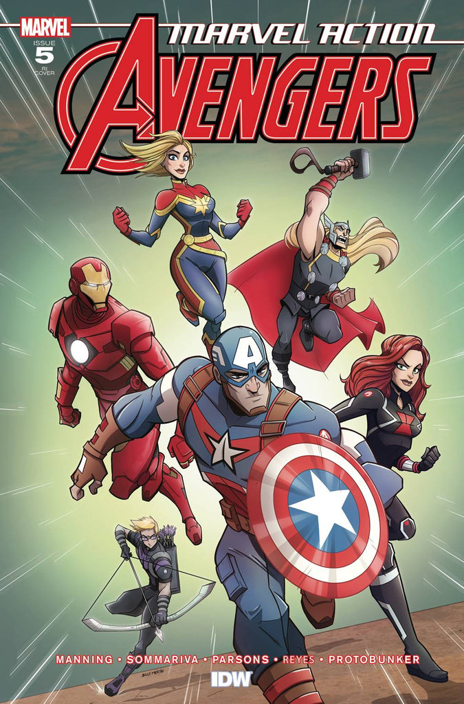 Marvel Action Avengers #5 1/10 Billy Martin Variant