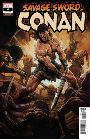 Savage Sword of Conan #4 1/25 Adi Granov Variant (Marvel, 2019)