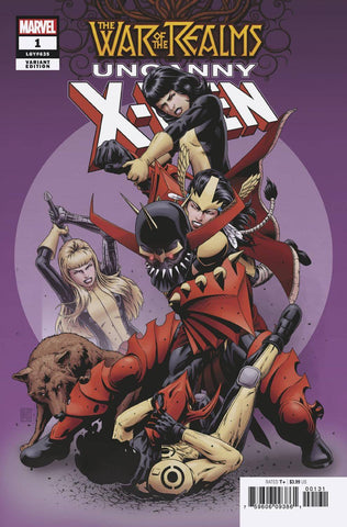 War of the Realms Uncanny X-Men #1 1/50 John Tyler Christopher Variant