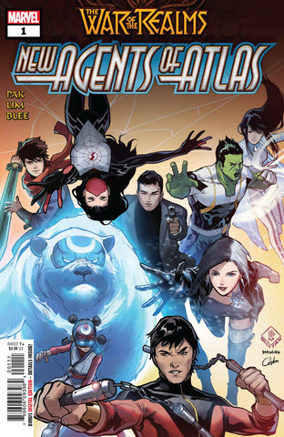 War of the Realms New Agents of Atlas #1 Billy Tan Cover (Marvel, 2019) - First Printing