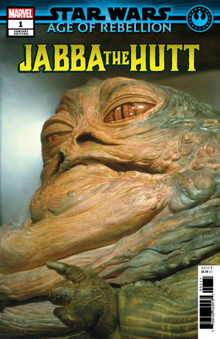 Star Wars Age of Rebellion Jabba the Hutt #1 1/10 Movie Photo Variant (Marvel, 2019)