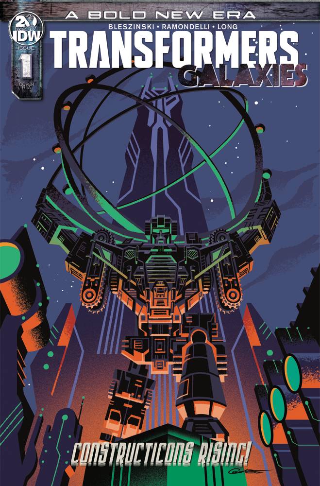 Transformers Galaxies #1 1/10 George Caltsoudas Variant
