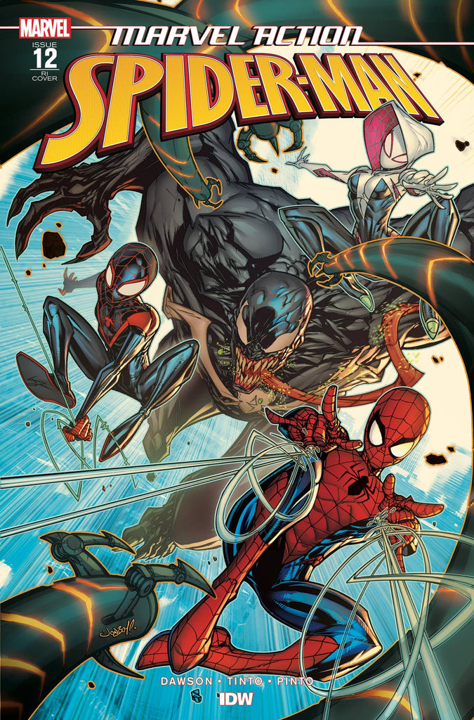 Marvel Action Spider-Man #12 1/10 Jonboy Meyers Venom Variant