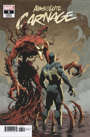 Absolute Carnage #5 1/25 Paolo Rivera Codex Variant (Marvel, 2019)