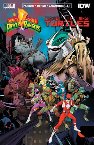 Power Rangers Teenage Mutant Ninja Turtles #3 MO