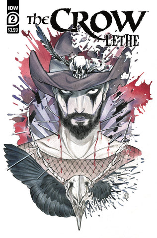 Crow Lethe #2 Peach Momoko First Printing Cover (IDW, 2020)