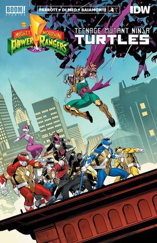 Power Rangers Teenage Mutant Ninja Turtles #4 MO