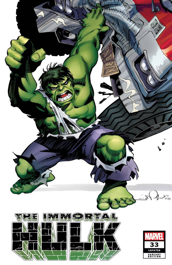 Immortal Hulk #33 1/100 Walter Simonson Hidden Gem Variant