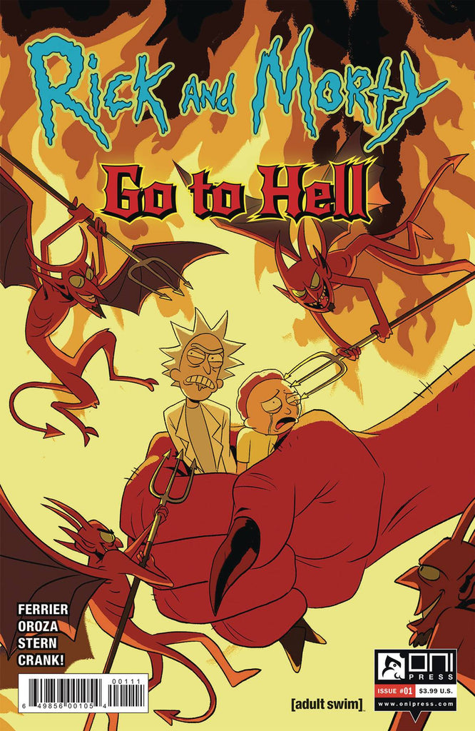 Rick And Morty Go To Hell #1 Cvr A Oroza MO