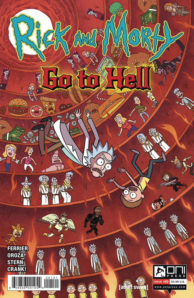 Rick And Morty Go To Hell #1 Cvr B Smith Varint MO