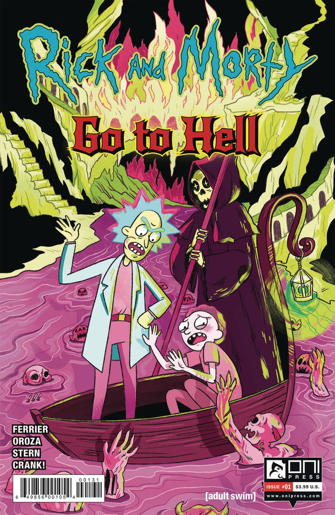 Rick And Morty Go To Hell #1 1:10 Cvr C Goux Variant MO