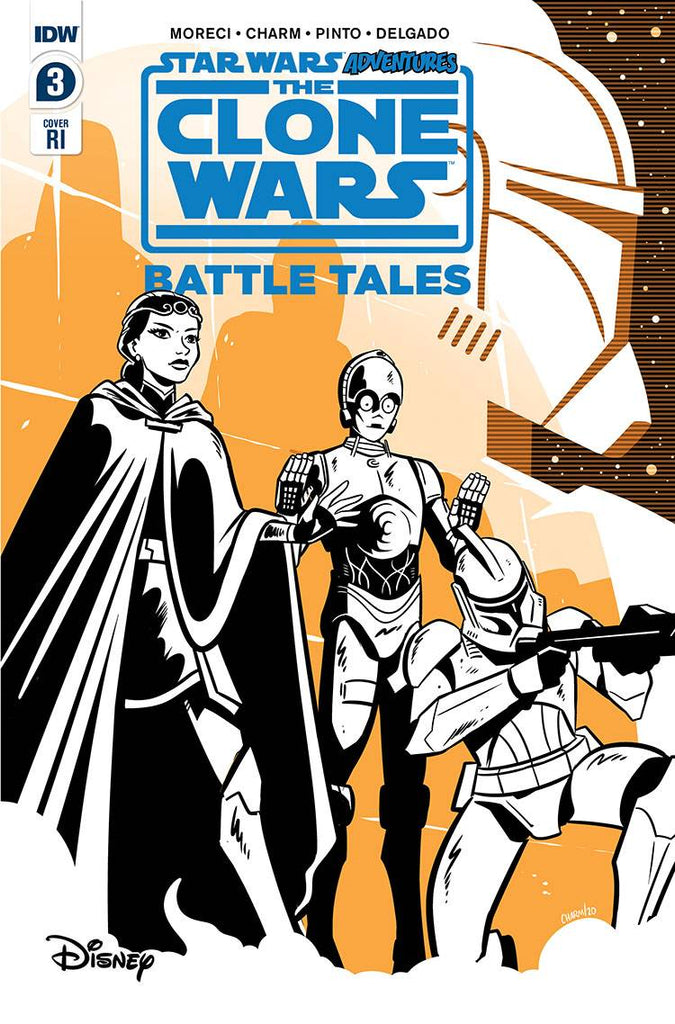 Star Wars Adventures: The Clone Wars - Battle Tales #3 1/10 Derek Charm Variant