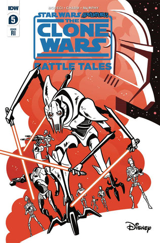 Star Wars Adventures: The Clone Wars - Battle Tales #5 1/10 Derek Charm Variant