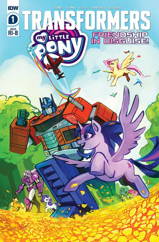 My Little Pony Transformers Friendship In Disguise #1 1/100 Bethany McGuire-Smith Variant (IDW, 2020)