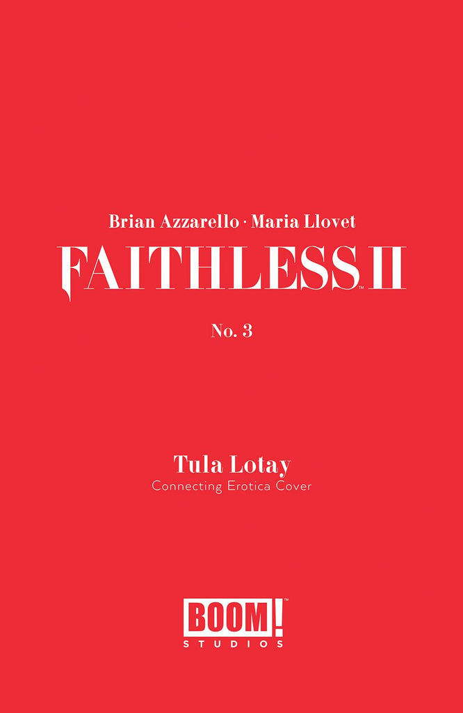 Faithless II #3 Tula Lotay Polybagged Connecting Erotica Cover Variant