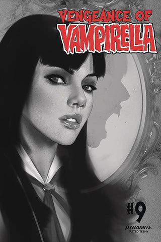 Vengeance Of Vampirella #9 1/30 Ben Oliver Black & White Variant