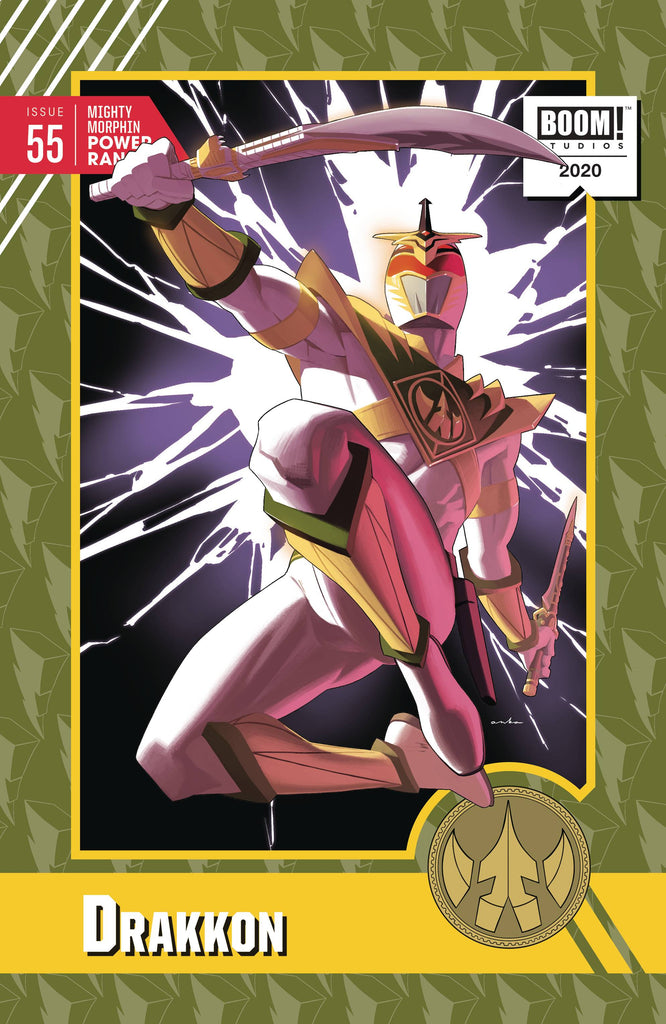 Mighty Morphin Power Rangers #55 1/10 Kris Anka Drakkon Trading Card Variant